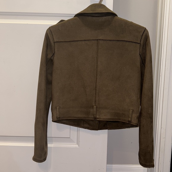 Brown Biker Jacket - Picture 3 of 3